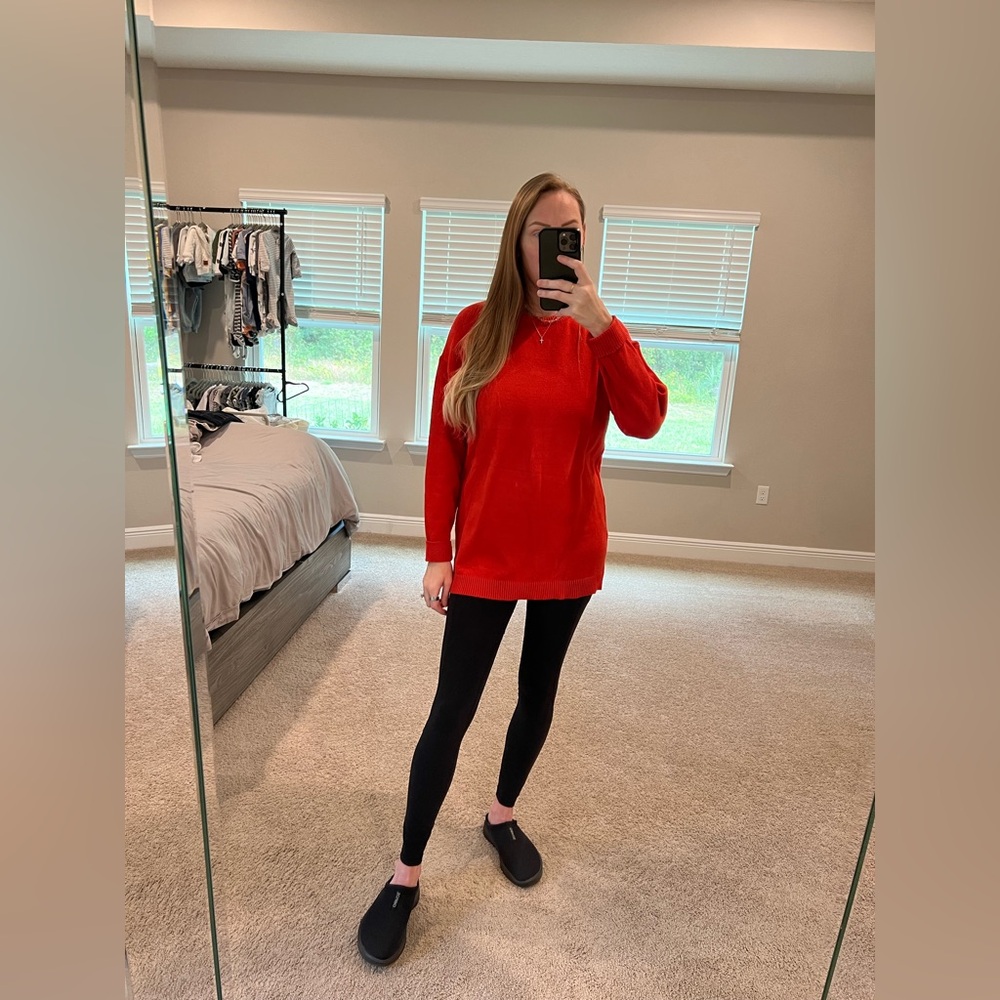 New Listicle Red Sweater for Women